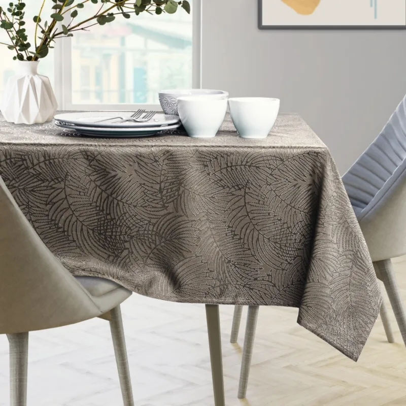 Zniżka AmeliaHome - Obrus plamoodporny Cappuccino GAIA - 155x220 cm