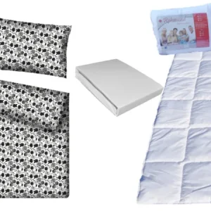 Oferta limitowana Komplet 100x160 + 40x60 + prześcieradło jersey 80x160 119sza