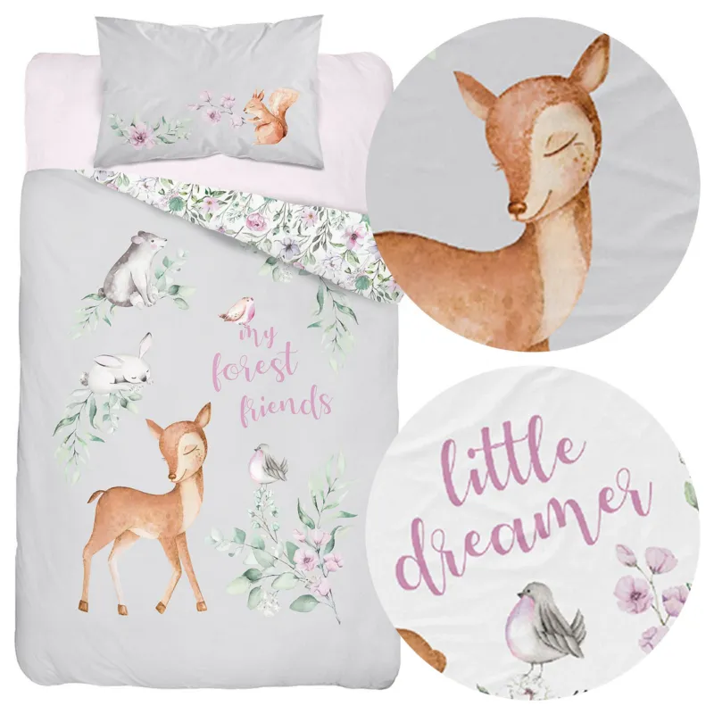 Pościel 100 x 135 Bambusowa Dziecięca Idylla 3946B Wyjątkowa oferta
