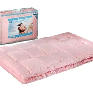 Kup teraz Kołdra antyalergiczna 160x200 Aksamitna różowa 1,4kg 100% microfibra AMW