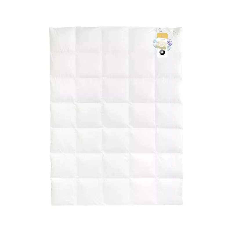Rabat Kołdra puchowa letnia 220x240 Optima ekskluzywna 680g biała AMZ