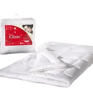 Kołdra antyalergiczna 160x200 Clinic 1,20 kg biała 50% bawełna 50% poliester AMW Tylko dziś