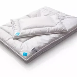 Kołdra antyalergiczna 100x135 + poduszka 40x60 Babies Mikrofibra 400g+50g komplet dzieciecy biały AMZ Zamów teraz