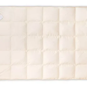 Szybka wysyłka Kołdra pierze 155x200 całoroczna 1800g kremowa AMZ
