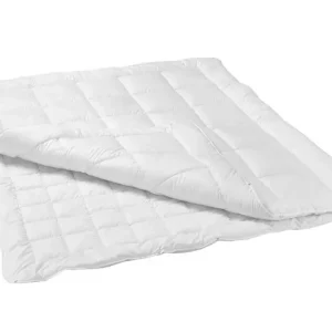 Darmowy zwrot Kołdra antyalergiczna 155x200 Mikrofibra 4 pory roku 1120g + 400g biała AMZ