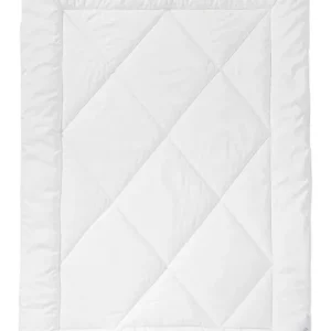 Kołdra antyalergiczna 100x135 Antyroztoczowa 450g biała kratka Piórex Rabat