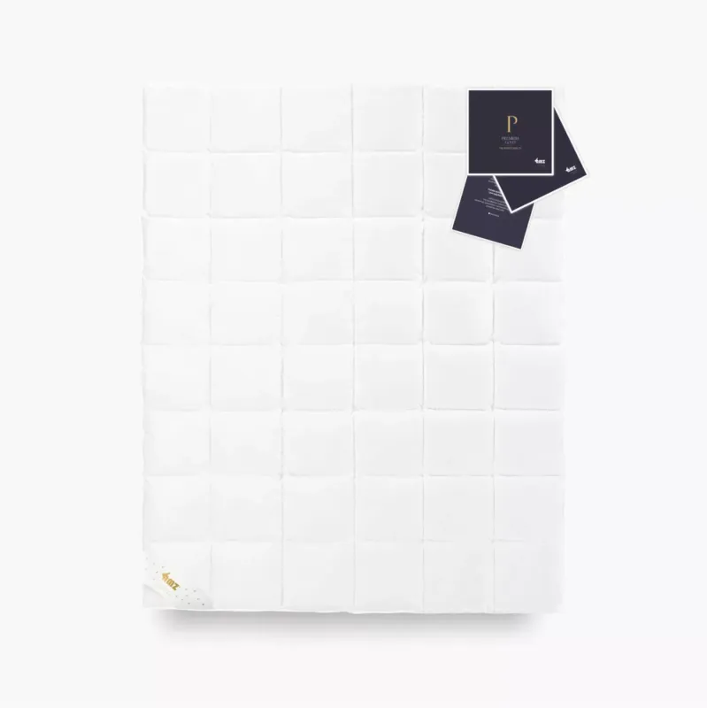Rabat Kołdra puchowa 220x240 Premium gold city 850g biała AMZ