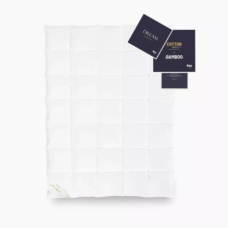 Bezpieczna płatność Kołdra puchowa 200x200 Dream City 1040g biała AMZ