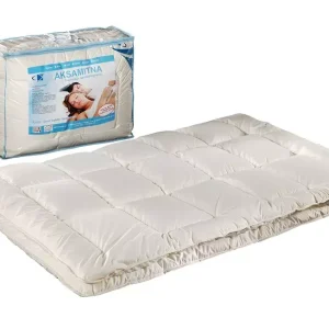 Ekspresowa dostawa Kołdra antyalergiczna 180x200 Aksamitna Duo ekri 100% microfibra AMW