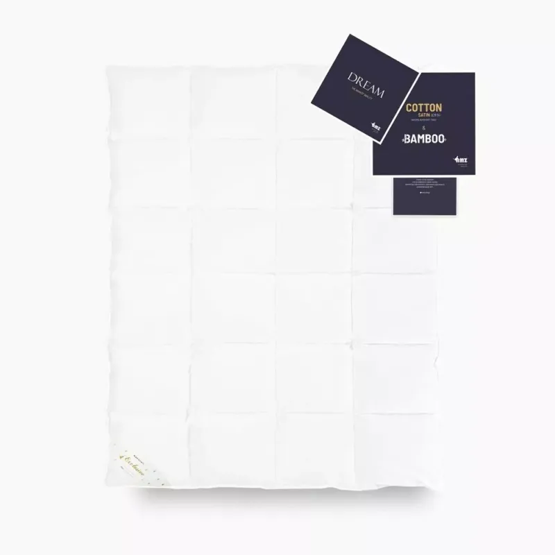 Ekspresowa dostawa Kołdra puchowa 90% 200x220 Dream ciepła 1800g biała AMZ