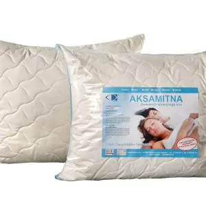 Poduszka antyalergiczna 70x80 Aksamitna ekri zapinana na zamek 100% microfibra AMW Popularny