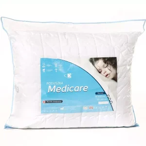 Super okazja Poduszka antyalergiczna 50x60 Medicare 100% Microfibra biała zapinana na zamek AMW