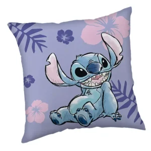 Bezpieczna płatność Poduszka dziecięca 40x40 Lilo and Stitch fioletowa JF24