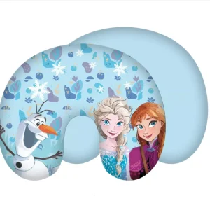 Poduszka turystyczna rogal Frozen Anna i Elza niebieska Darmowa dostawa