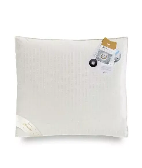 Poduszka puchowa 90% 50x60 Silver trzykomorowa 500g + 80g srebrzysta kremowa AMZ Łatwy zwrot