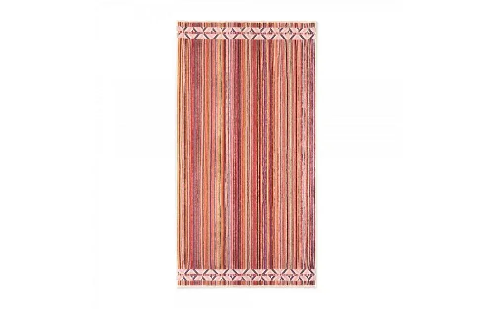 Ostatnie sztuki Ręcznik 50x90 Peru wielokolorowy 02 paski frotte 500 g/m2 9152 Zwoltex