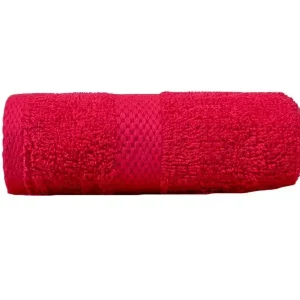 Ręcznik Lucy 50x90 fuksja 400g/m frotte Rabat