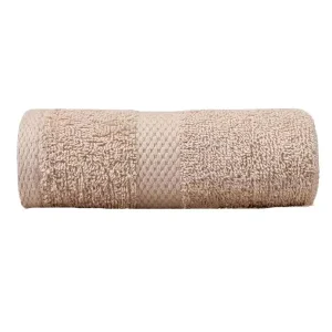 Ręcznik Lucy 70x140 beżowy 400g/m2 frotte Promocja