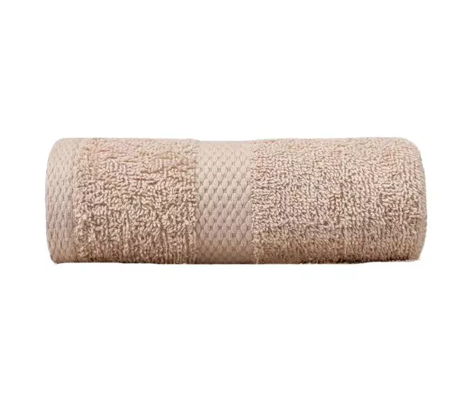 Ręcznik Lucy 70x140 beżowy 400g/m2 frotte Promocja
