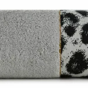 Ręcznik Eva 22 70x140 srebrny frotte bawełniany 500 g/m2 Eva Minge Eurofirany Szybka wysyłka