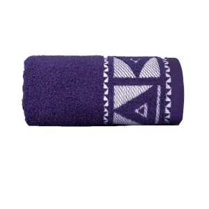 Hit sprzedaży Ręcznik Yolo 70x140 fioletowy 450 g/m2 frotte Greno