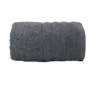 Premium Ręcznik Alexa 50x90 popielaty ciemny 420g/m2 Greno