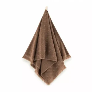 Kup teraz Ręcznik 50x90 Maura z frędzlami brązowy 037 500 g/m2 Zwoltex