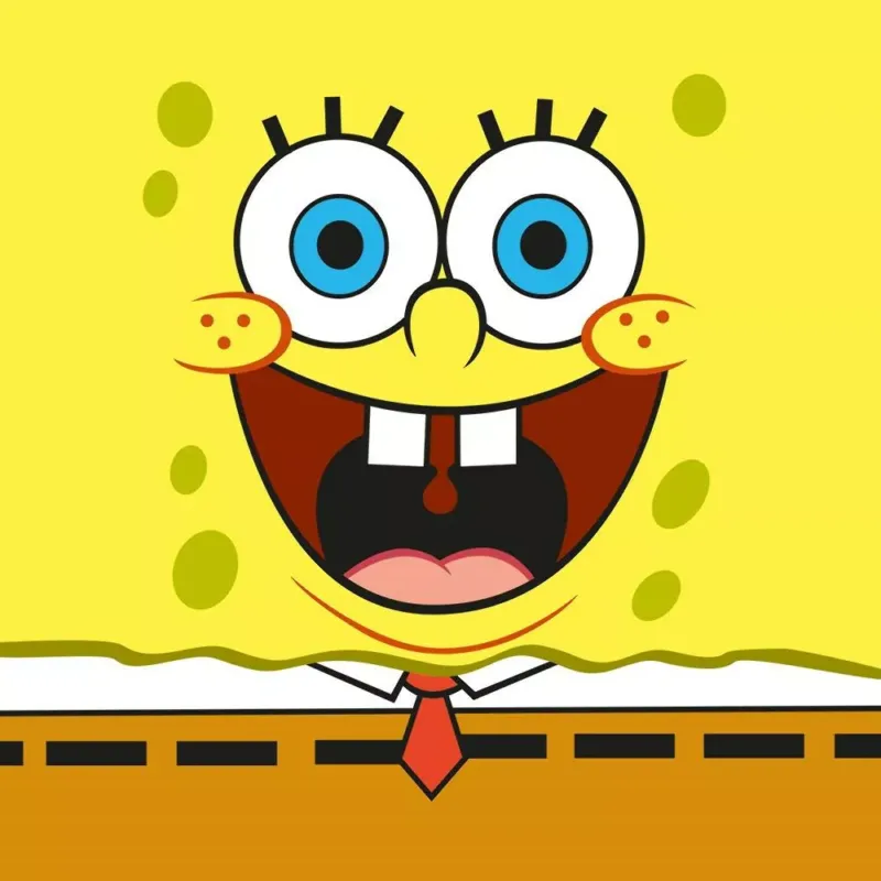 Ręcznik magiczny 30x30 cm Sponge Bob żółty Magic Popularny