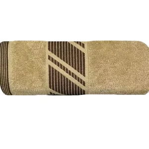 Ręcznik Orion 70x140 beżowy 500g/m2 frotte Okazja