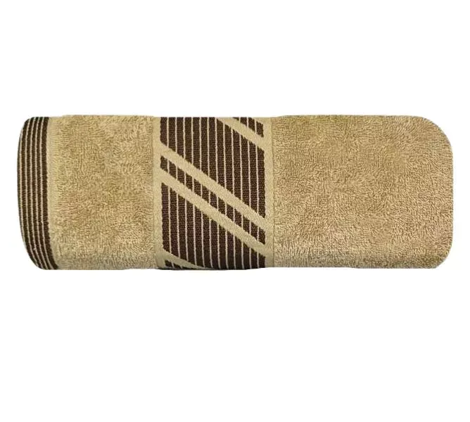 Ręcznik Orion 70x140 beżowy 500g/m2 frotte Okazja