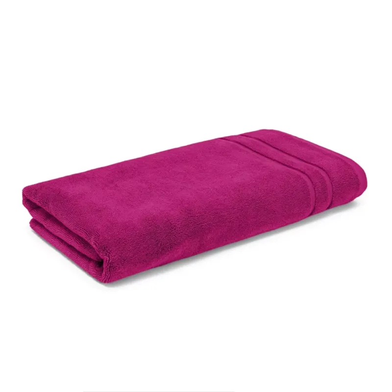 Ręcznik Supreme 80x150 amarantowy z bawełny Egipskiej 800 g/m2 Giza 95 Do wyczerpania zapasów